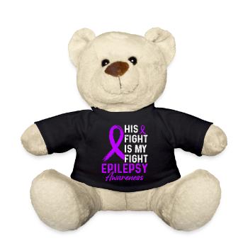 Kampf gegen Epilepsie - Teddy - Schwarz - Vorne