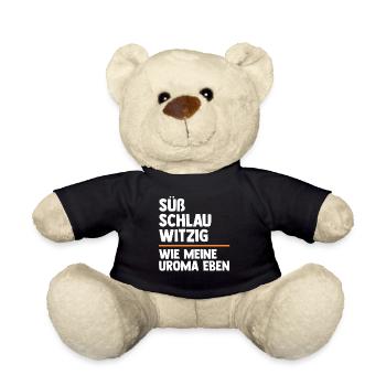Urgroßmutter Urenkel Urenkelin Uroma - Teddy - Schwarz - Vorne
