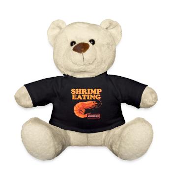 Crab Shrimp Crab Crab Lover Gift - Teddy Bear - black - Front