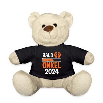 Werdender Onkel 2029 - Teddy - Schwarz - Vorne