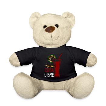 Team Cuba Libre Boire du rhum Alcool - Nounours - noir - Devant