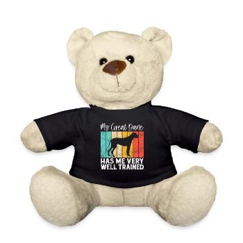 Great Dane Gifts - Teddy Bear - black - Front