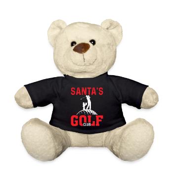 Santa's Golf Club - Teddy - Schwarz - Vorne