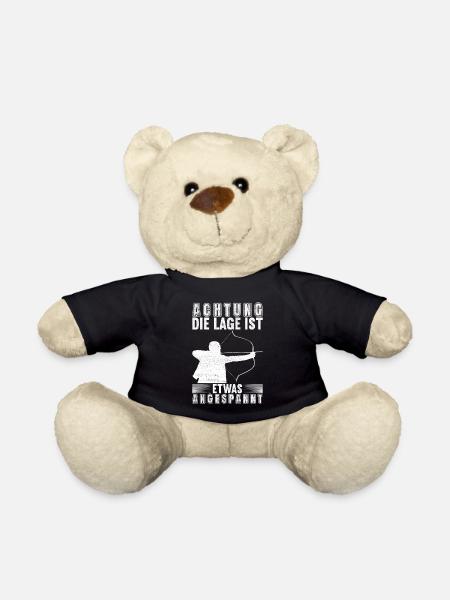 Bogenschießen Bogenschütze - Teddy - Schwarz