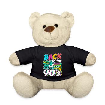 Back to the 90s Roller Girl Party - Teddy - Schwarz - Vorne