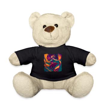 Gymnastique Aérien Yoga Acrobate Danseur Aérien - Nounours - noir - Devant