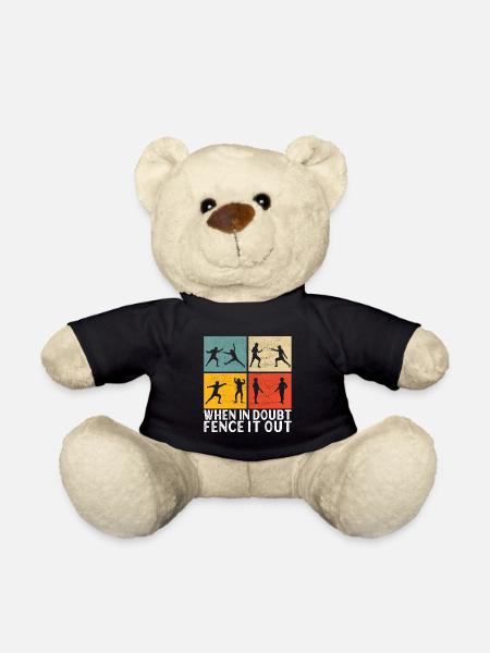 Fechten Fechtsport - Teddy - Schwarz