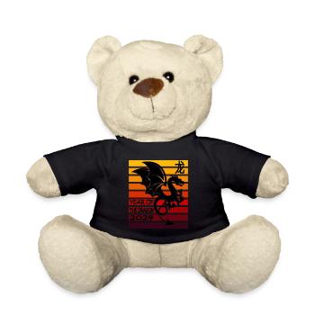 Nouvel An lunaire du Dragon 2024 - Nounours - noir - Devant