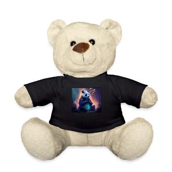 Panda Bear Friend Ailuropoda Melanoleuca Lover - Teddy Bear - black - Front