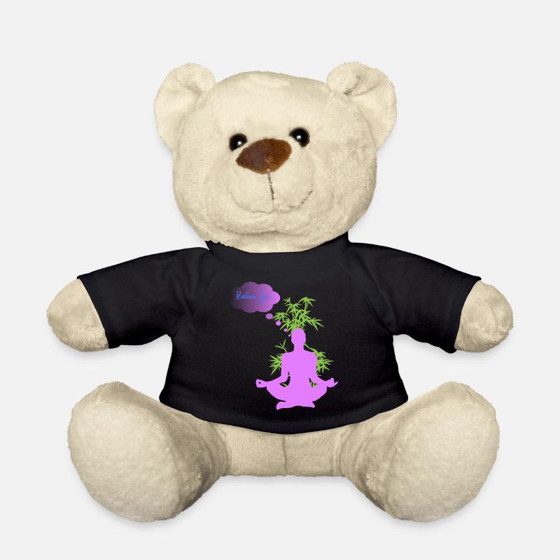 LET'S STAY ZEN - Teddy Bear - black
