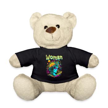 woman - Nounours - noir - Devant