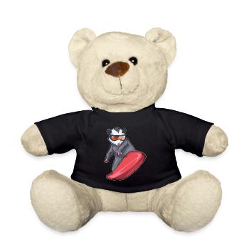 Snowboardeur Possum Snowboard - Nounours - noir - Devant