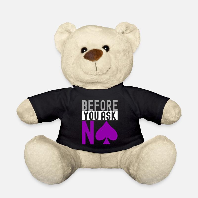 As asexué - Nounours - noir