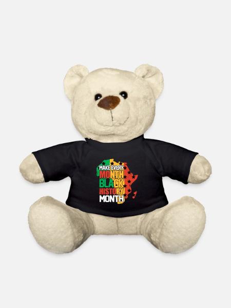 Black History Month Black History - Teddy - Schwarz