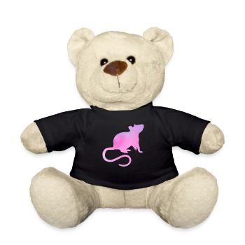 Ratten-mama - Teddy - Schwarz - Vorne