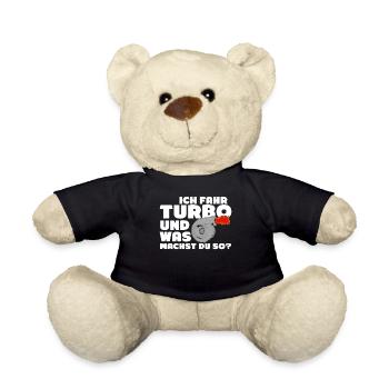 Turbolader Tuner Werkstatt Tuning - Teddy - Schwarz - Vorne