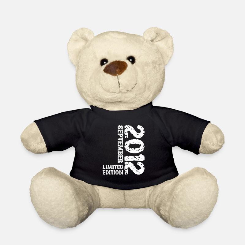 2012 September Limited Edition 11. Geburtstag Deko - Teddy - Schwarz