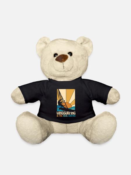 Windsurfing Is The Real Surfing Wassersport - Teddy - Schwarz