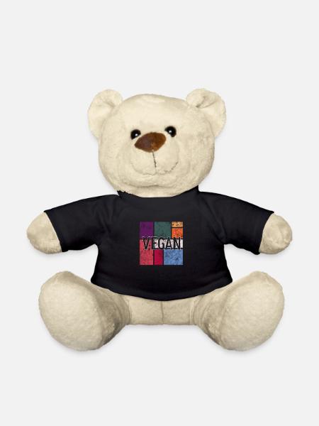 Vegan - Teddy - Schwarz