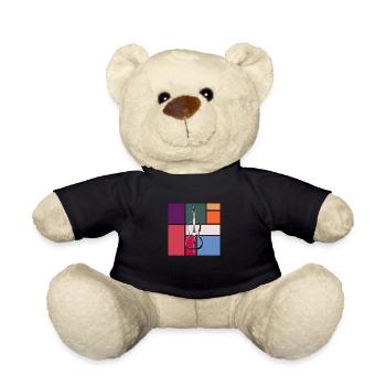 Geige - Teddy - Schwarz - Vorne