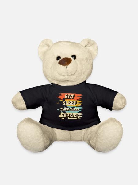 Glasbläser - Teddy - Schwarz