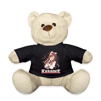 Filles Manga Anime Karaoké - Nounours - noir - Devant