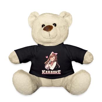 Filles Manga Anime Karaoké - Nounours - noir - Devant