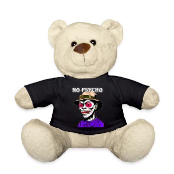 HALLOWEEN NO PSYCHO - Teddy Bear - black - Front