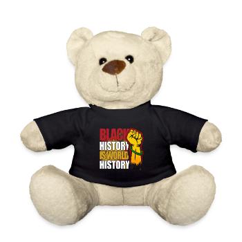 Black History Month Black History - Teddy Bear - black - Front