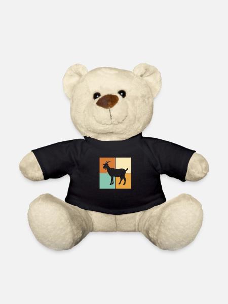 Ziege - Teddy - Schwarz