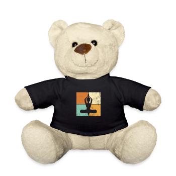Méditation - Nounours - noir - Devant