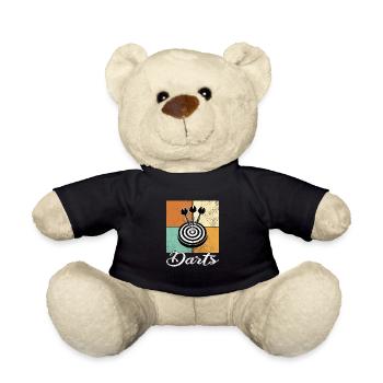 Darts - Teddy Bear - black - Front