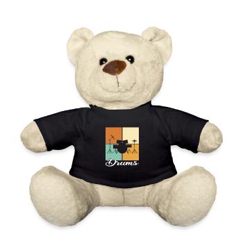 Percussion - Teddy Bear - black - Front