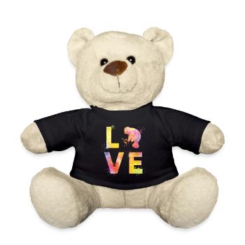 L’amour des lamantins - Nounours - noir - Devant