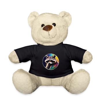Waschbär - Teddy - Schwarz - Vorne