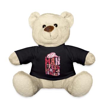 Homme Je me sens comme un enseignant - Nounours - noir - Devant