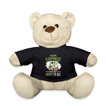 Leap Into Happiness Find Your Hoppy Place Frog Amp - Teddy - Schwarz - Vorne