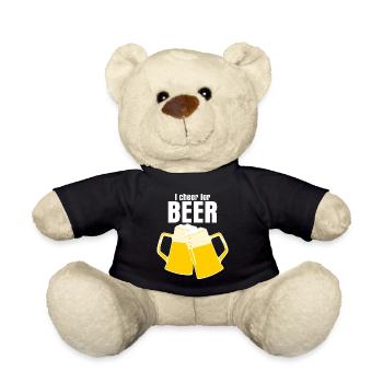 Fête de la bière Buveurs de bière Alcooliser Brasseurs de bière - Nounours - noir - Devant