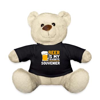 Bier Craft Beer Bierbrauer - Teddy - Schwarz - Vorne