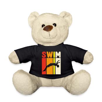 Flotteur de natation - Nounours - noir - Devant