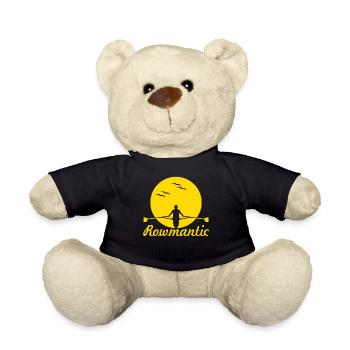 Rowing Club Rowing Boat Rowing Rowers - Teddy Bear - black - Front