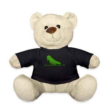 Yoga Gurke Meditation Yogamatte Gurken - Teddy - Schwarz - Vorne
