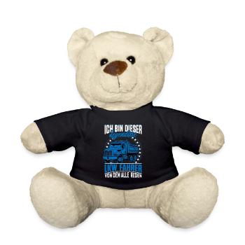 Ich bin dieser legendäre LKW Fahrer Trucker - Teddy - Schwarz - Vorne