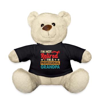 Opa Rentner - Teddy - Schwarz - Vorne