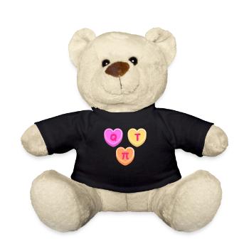 Drôle Pi Day Math Symbol Science Cutie (QT) - Nounours - noir - Devant