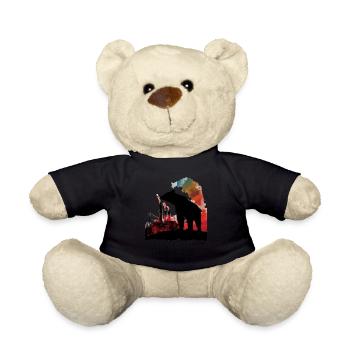 Ours, nature, environnement, protection de - Nounours - noir - Devant
