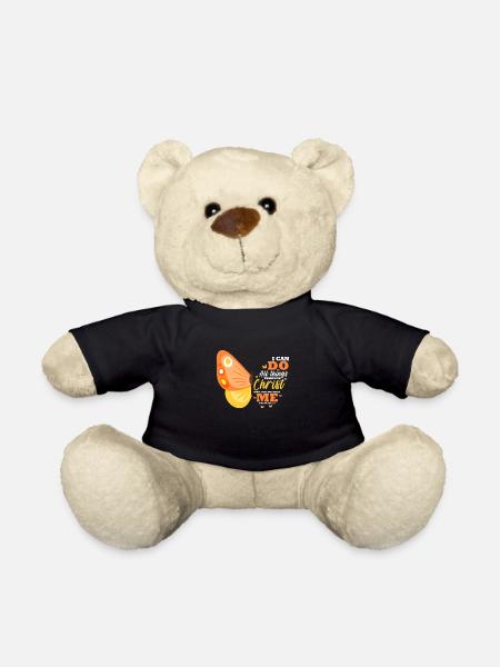 Bible Bible Versets chrétiens Don de Jésus - Nounours - noir