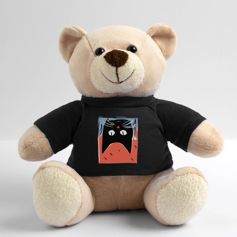 Japan, Red Sun, Confusing Cat Teddy Bear
