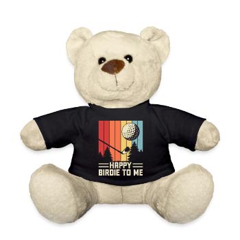 Golf Golfer - Teddy - Schwarz - Vorne