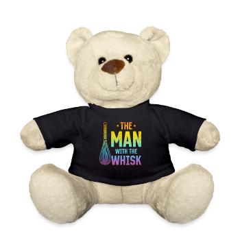 The Man With The Wisk Culinary Man Restaurant & Ki - Teddy Bear - black - Front